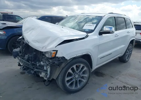 2017 Jeep Grand Cherokee Overland 4X4 z USA, uszkodzony, nr VIN 1C4RJFCG2HC942478